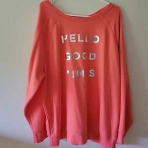 Old Navy "hello good times" sweater size XXL